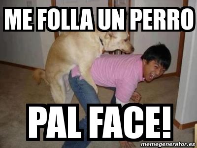 el perro me folla